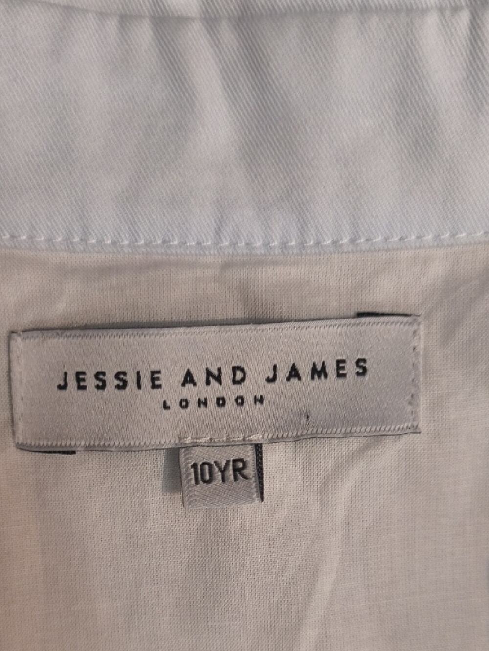 Jessie and James London Sleeveless Ruffle Front Dress Size 10 EUC